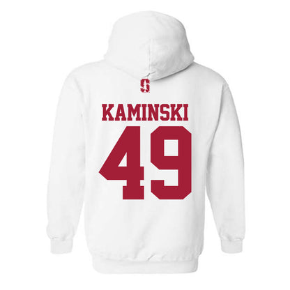Stanford - NCAA Football : Gabe Kaminski - Classic Shersey Hooded Sweatshirt-1