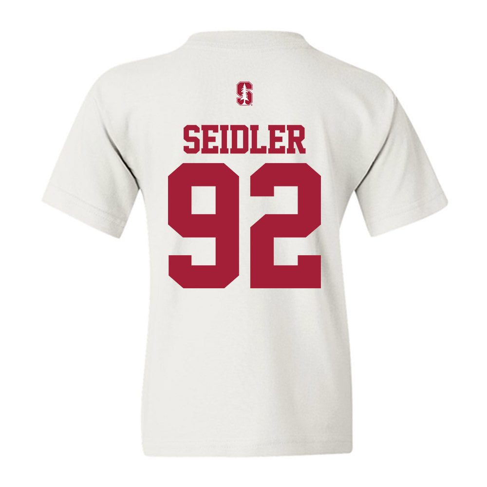 Stanford - NCAA Football : AJ Seidler - Classic Shersey Youth T-Shirt-1