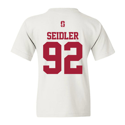 Stanford - NCAA Football : AJ Seidler - Classic Shersey Youth T-Shirt-1
