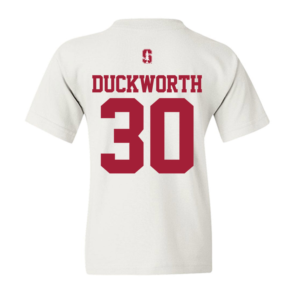 Stanford - NCAA Football : Jack Duckworth - Classic Shersey Youth T-Shirt-1