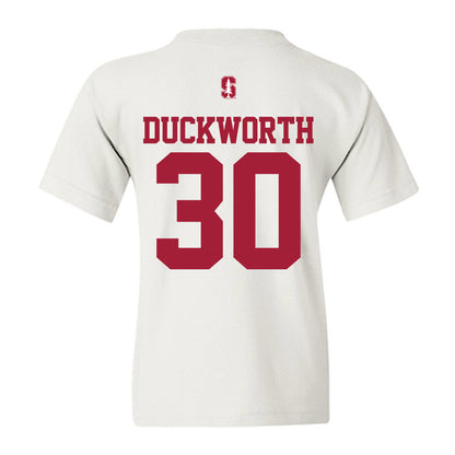 Stanford - NCAA Football : Jack Duckworth - Classic Shersey Youth T-Shirt-1