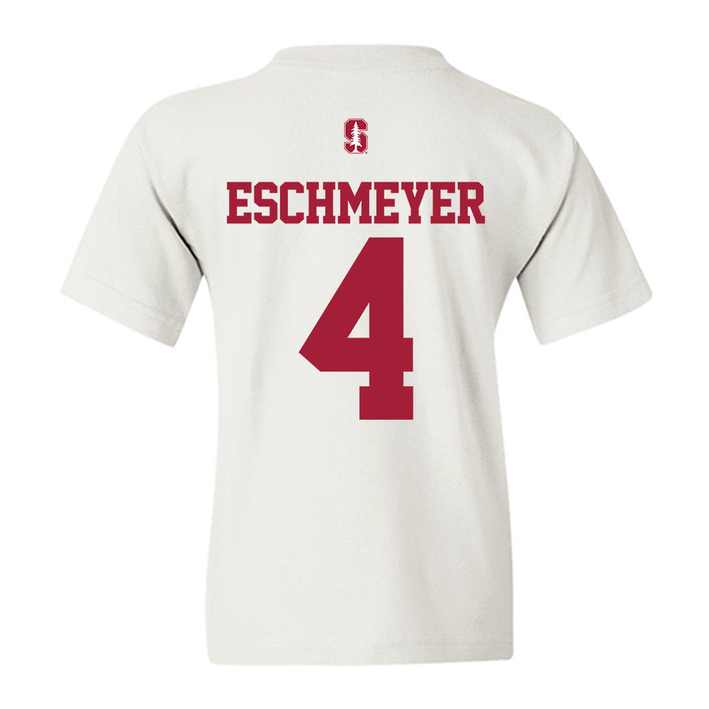 Stanford - NCAA Women's Basketball : Alexandra Eschmeyer - Classic Shersey Youth T-Shirt-1