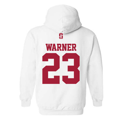 Stanford - NCAA Baseball : Parker Warner - Classic Shersey Hooded Sweatshirt-1
