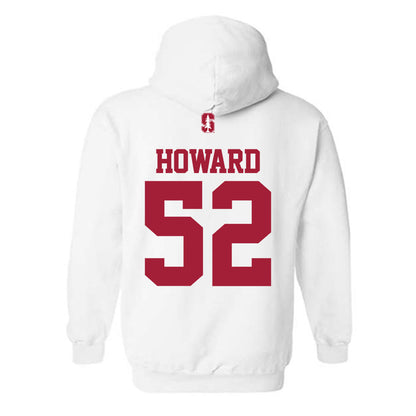 Stanford - NCAA Football : Sarrel Howard - Classic Shersey Hooded Sweatshirt-1