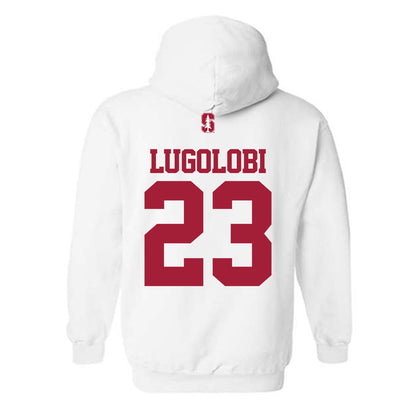 Stanford - NCAA Football : Wassie Lugolobi - Classic Shersey Hooded Sweatshirt-1