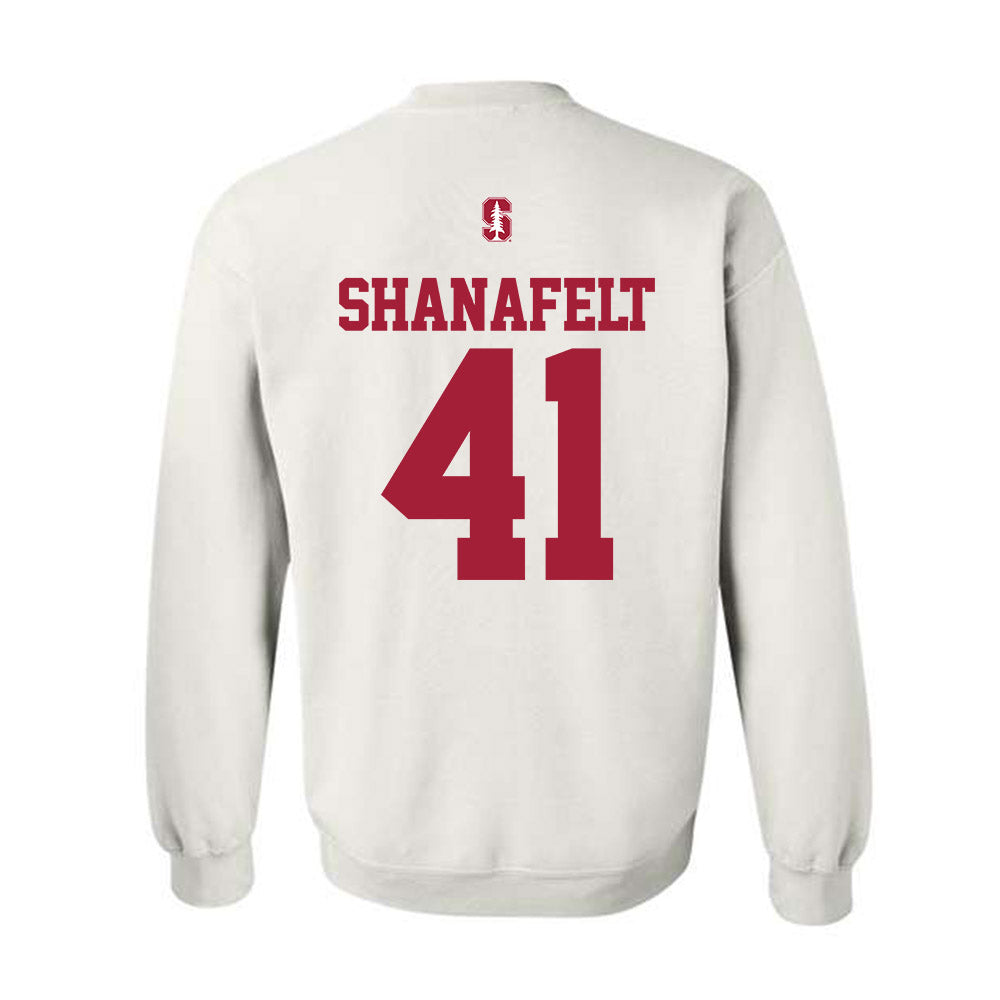 Stanford - NCAA Football : Lucas Shanafelt - Classic Shersey Crewneck Sweatshirt-1