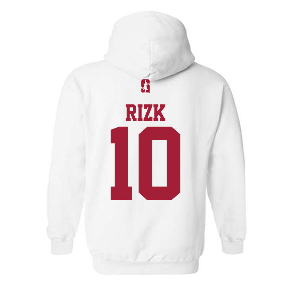 Stanford - NCAA Football : Dylan Rizk - Classic Shersey Hooded Sweatshirt-1