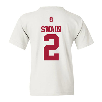 Stanford - NCAA Women's Basketball : Hailee Swain - Classic Shersey Youth T-Shirt-1
