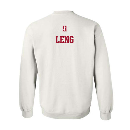 Stanford - NCAA Men's Golf : Jay Leng - Classic Shersey Crewneck Sweatshirt-1