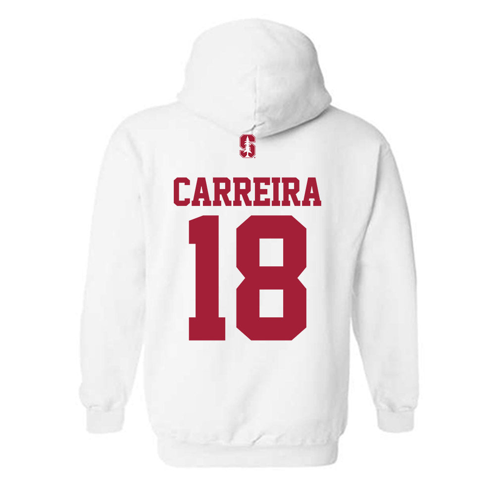 Stanford - NCAA Men's Volleyball : Kaumana Carreira - Classic Shersey Hooded Sweatshirt-1