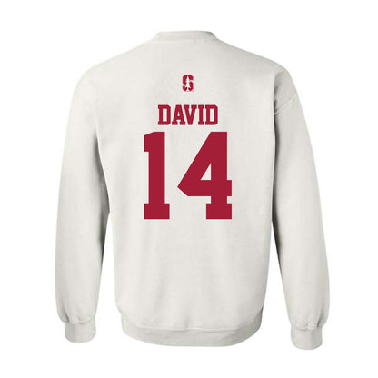 Stanford - NCAA Baseball : Sebastian David - Classic Shersey Crewneck Sweatshirt-1