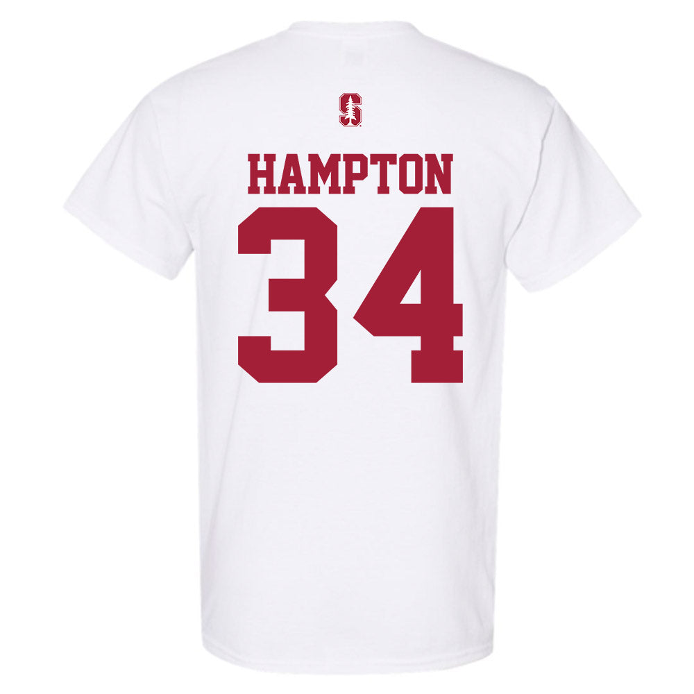 Stanford - NCAA Football : Caleb Hampton - Classic Shersey T-Shirt-1