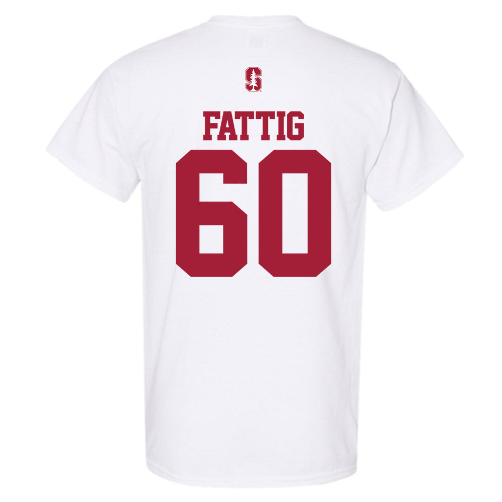 Stanford - NCAA Football : Nick Fattig - Classic Shersey T-Shirt-1