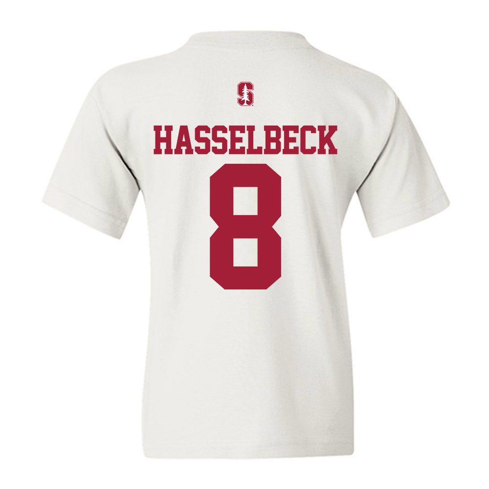 Stanford - NCAA Women's Lacrosse : Mallory Hasselbeck - Classic Shersey Youth T-Shirt-1