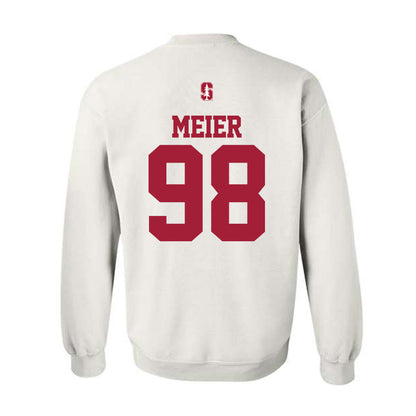 Stanford - NCAA Football : Max Meier - Classic Shersey Crewneck Sweatshirt-1