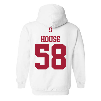 Stanford - NCAA Football : kahlil house - Classic Shersey Hooded Sweatshirt-1
