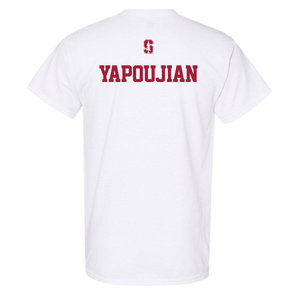 Stanford - NCAA Wrestling : Lain Yapoujian - Classic Shersey T-Shirt-1