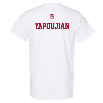 Stanford - NCAA Wrestling : Lain Yapoujian - Classic Shersey T-Shirt-1