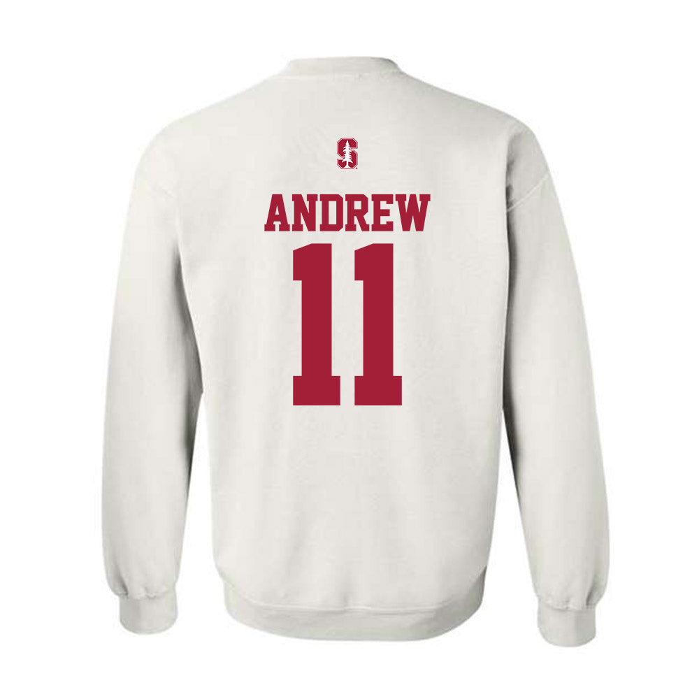 Stanford - NCAA Women's Volleyball : Lizzy Andrew - Classic Shersey Crewneck Sweatshirt-1