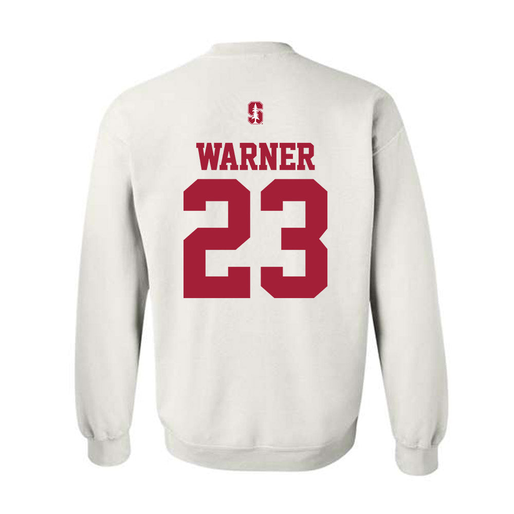 Stanford - NCAA Baseball : Parker Warner - Classic Shersey Crewneck Sweatshirt-1