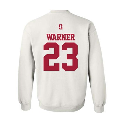 Stanford - NCAA Baseball : Parker Warner - Classic Shersey Crewneck Sweatshirt-1