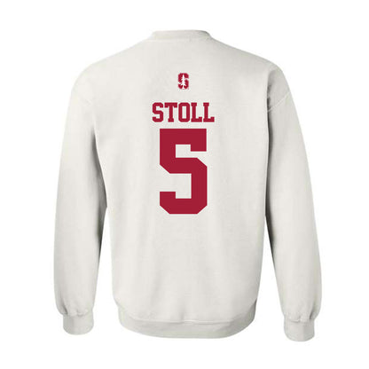 Stanford - NCAA Baseball : Nolan Stoll - Classic Shersey Crewneck Sweatshirt-1
