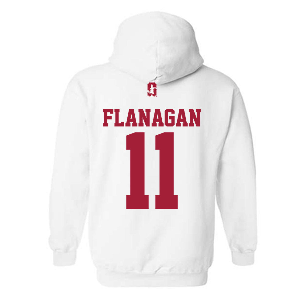 Stanford - NCAA Women's Lacrosse : Mae Flanagan - Classic Shersey Hooded Sweatshirt-1
