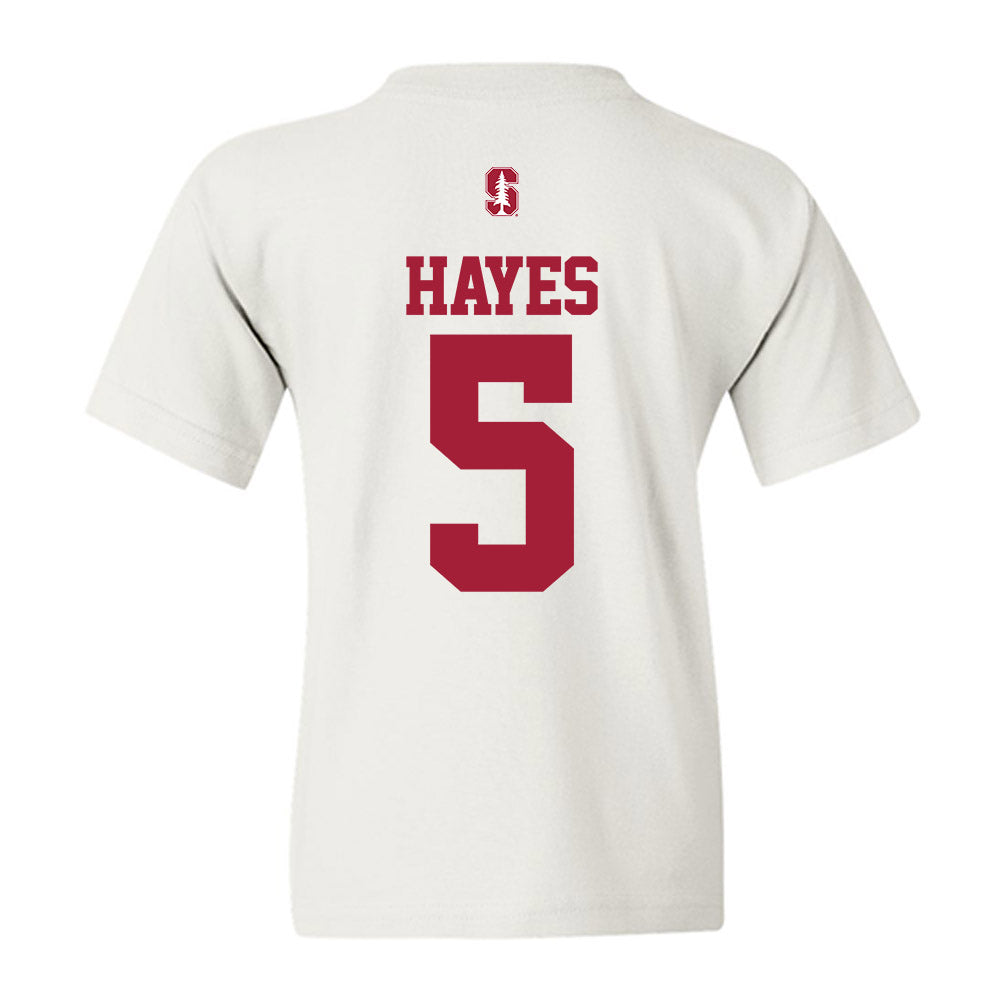 Stanford - NCAA Baseball : Rashad Hayes - Classic Shersey Youth T-Shirt-1