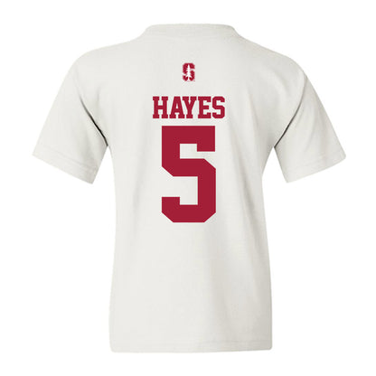 Stanford - NCAA Baseball : Rashad Hayes - Classic Shersey Youth T-Shirt-1
