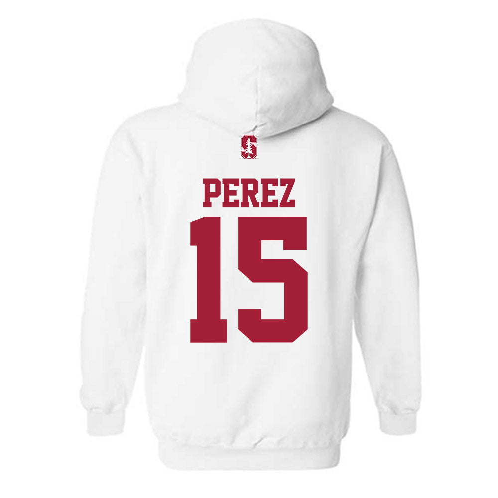 Stanford - NCAA Softball : Mylia Perez - Classic Shersey Hooded Sweatshirt-1