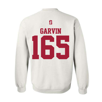 Stanford - NCAA Wrestling : Hunter Garvin - Classic Shersey Crewneck Sweatshirt-1