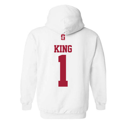 Stanford - NCAA Women's Water Polo : Jackie King - Classic Shersey Hooded Sweatshirt-1