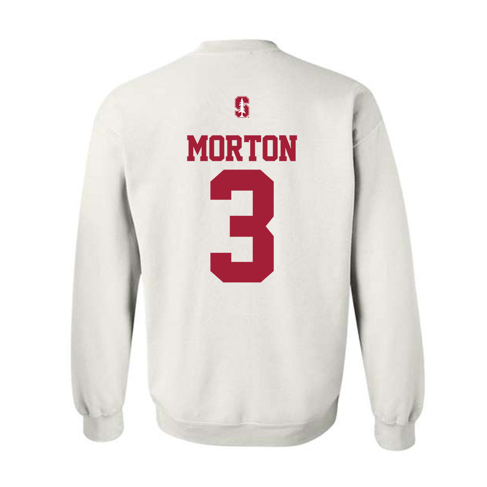 Stanford - NCAA Women's Lacrosse : Ella Morton - Classic Shersey Crewneck Sweatshirt-1