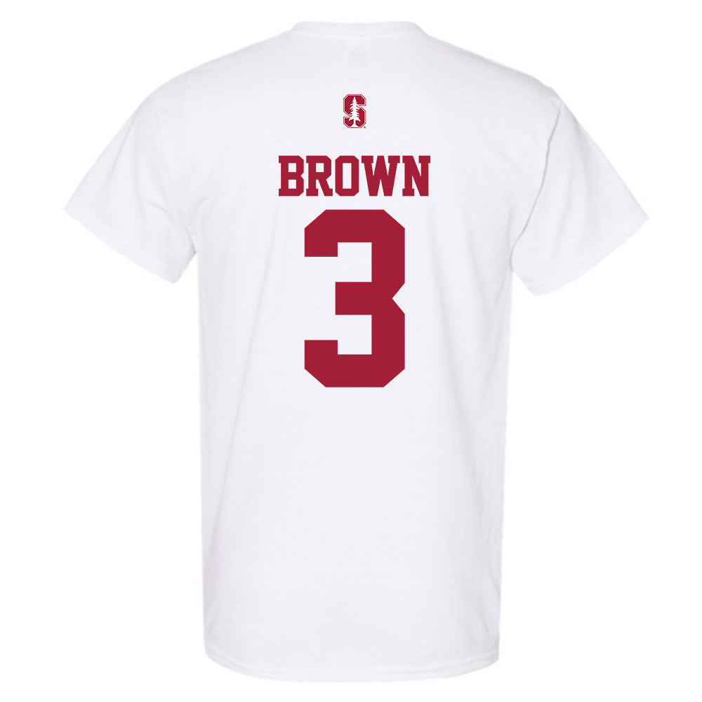 Stanford - NCAA Football : Marcus Brown - Classic Shersey T-Shirt-1