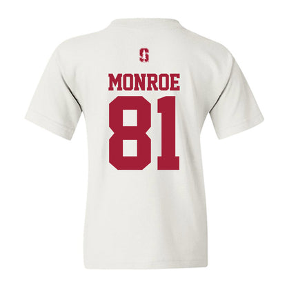 Stanford - NCAA Football : Marcus Monroe - Classic Shersey Youth T-Shirt-1