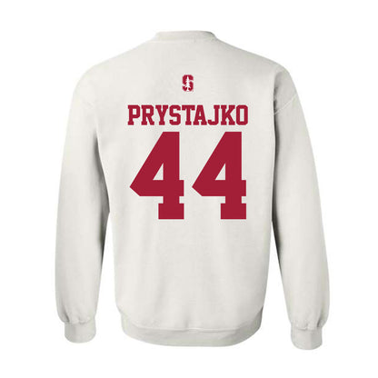 Stanford - NCAA Softball : Zoe Prystajko - Classic Shersey Crewneck Sweatshirt-1