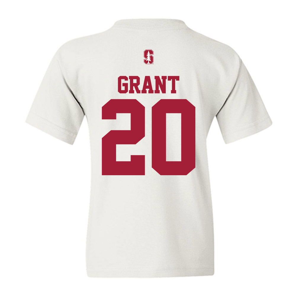 Stanford - NCAA Men's Basketball : Cameron Grant - Classic Shersey Youth T-Shirt-1