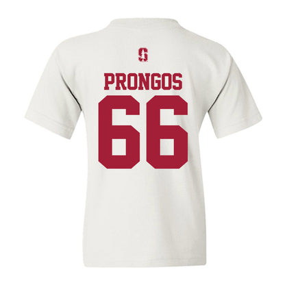 Stanford - NCAA Football : Niki Prongos - Classic Shersey Youth T-Shirt-1