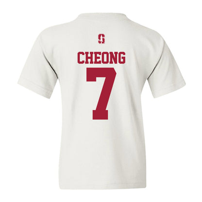 Stanford - NCAA Baseball : Philip Cheong - Classic Shersey Youth T-Shirt-1