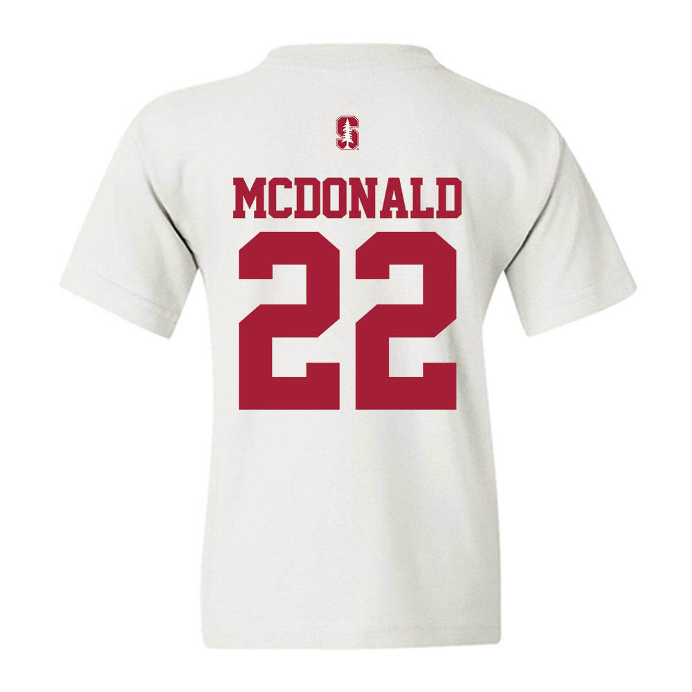 Stanford - NCAA Football : Zaiden McDonald - Classic Shersey Youth T-Shirt-1