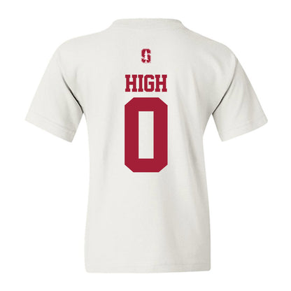 Stanford - NCAA Football : Caden High - Classic Shersey Youth T-Shirt-1
