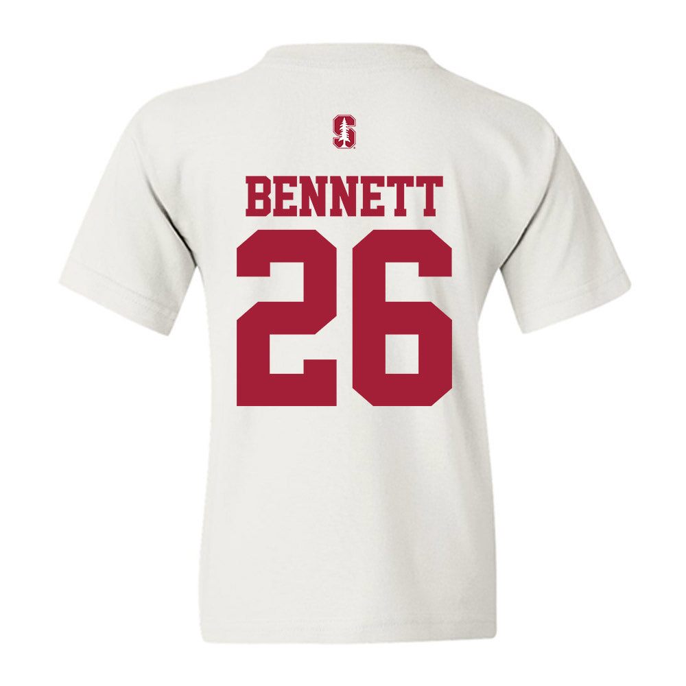 Stanford - NCAA Men's Soccer : Brad Bennett - Classic Shersey Youth T-Shirt-1