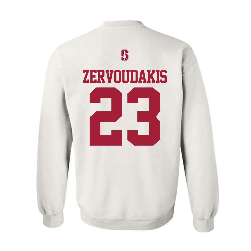 Stanford - NCAA Men's Water Polo : Orestis Zervoudakis - Classic Shersey Crewneck Sweatshirt-1