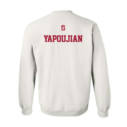 Stanford - NCAA Wrestling : Lain Yapoujian - Classic Shersey Crewneck Sweatshirt-1