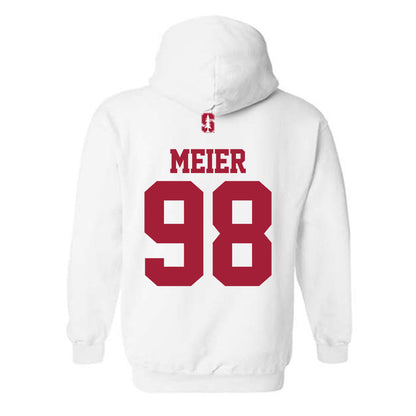Stanford - NCAA Football : Max Meier - Classic Shersey Hooded Sweatshirt-1