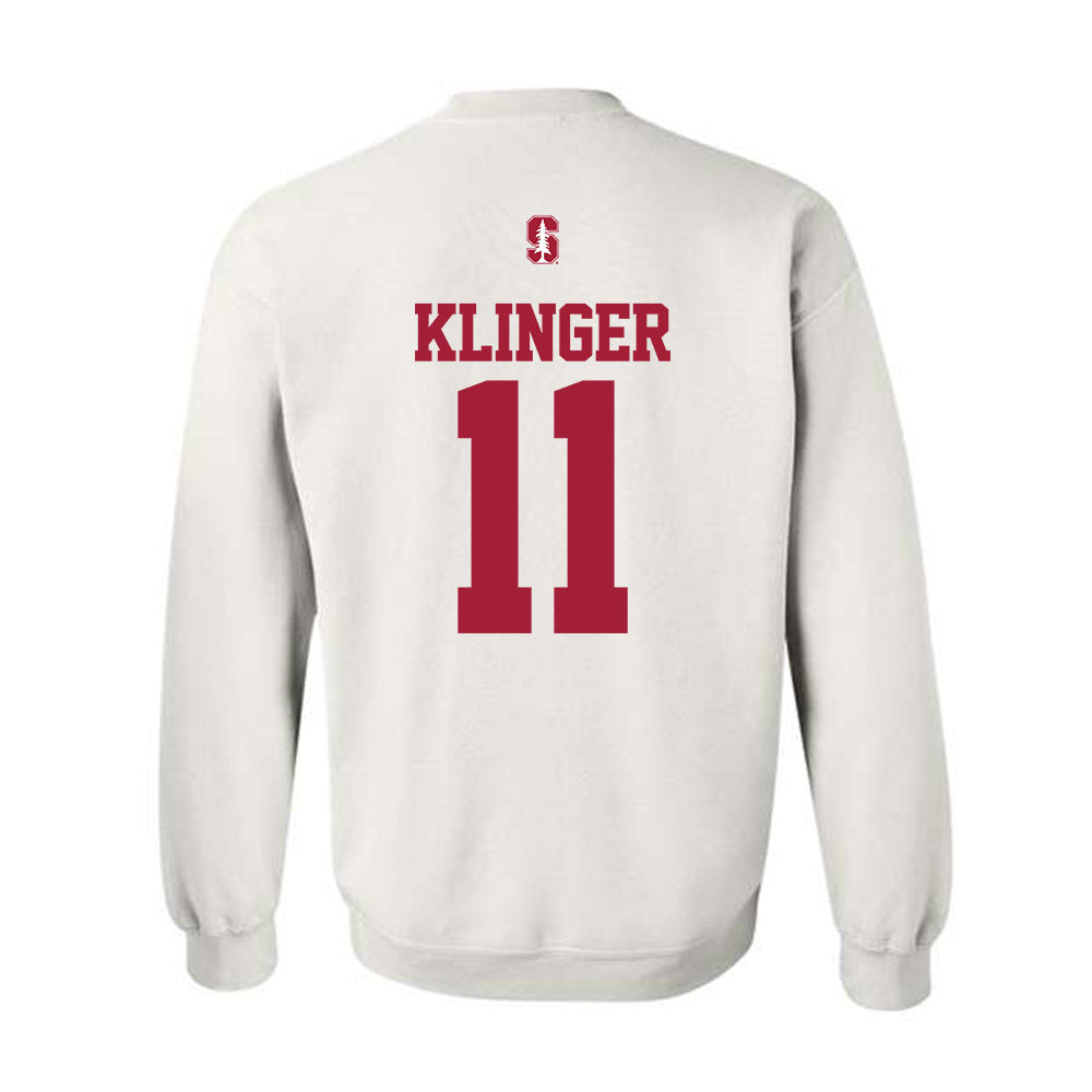 Stanford - NCAA Women's Soccer : Eleanor Klinger - Classic Shersey Crewneck Sweatshirt-1