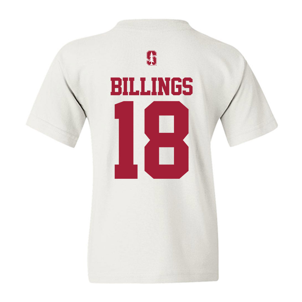 Stanford - NCAA Women's Lacrosse : Sawyer Billings - Classic Shersey Youth T-Shirt-1