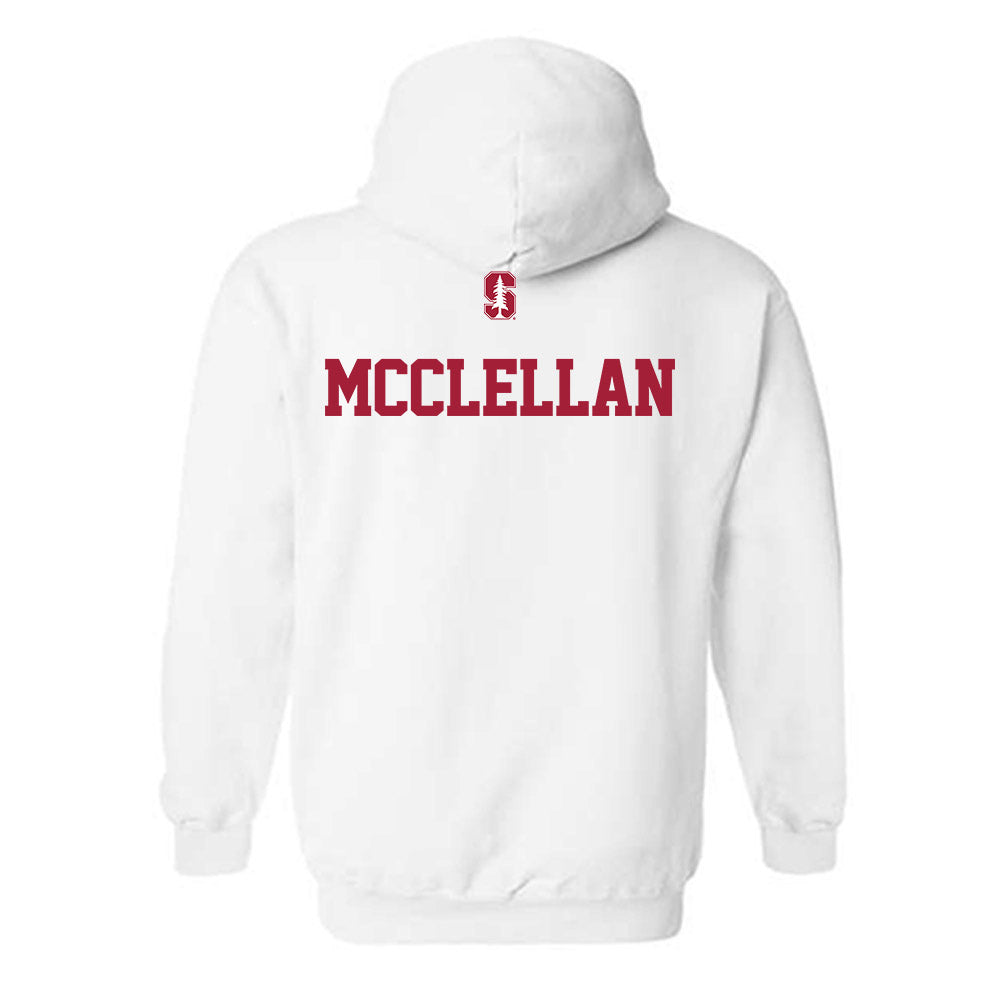 Stanford - NCAA Women's Lightweight Rowing : Campbell McClellan - Classic Shersey Hooded Sweatshirt-1