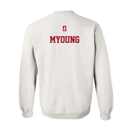 Stanford - NCAA Women's Tennis : Sein Myoung - Classic Shersey Crewneck Sweatshirt-1