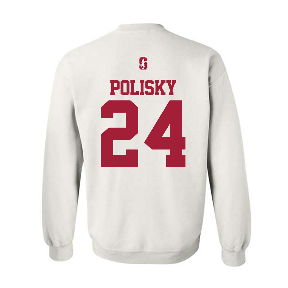 Stanford - NCAA Women's Lacrosse : Aliya Polisky - Classic Shersey Crewneck Sweatshirt-1